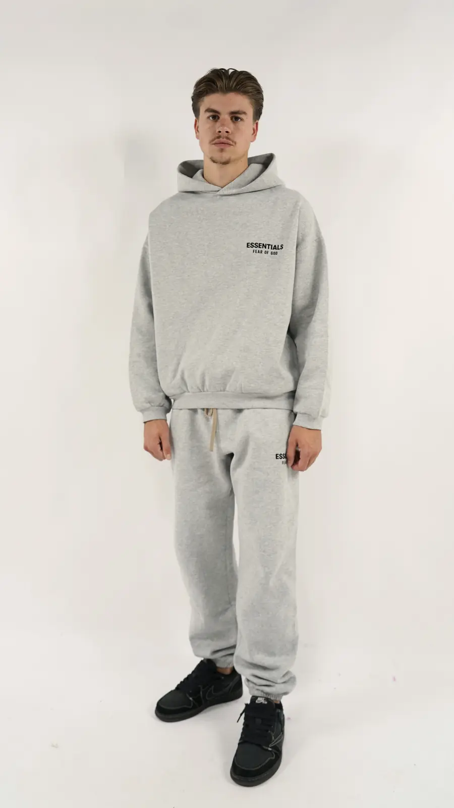 Fear of God Essentials FW24 Light Heather Full set