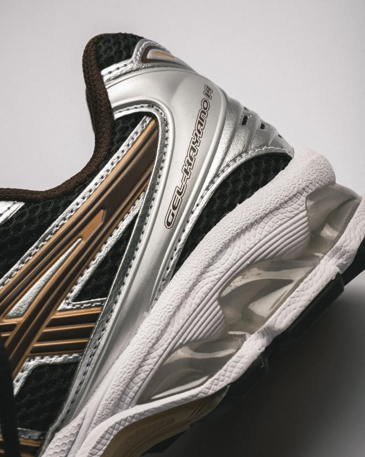 ASICS Gel-Kayano 14 Black Coffee Silver