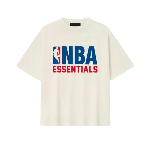 Fear of God Essentials NBA 90's Tee Cream White