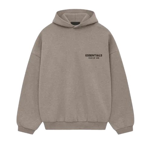 Fear of God Essentials FW24 Heather Grey Hoodie
