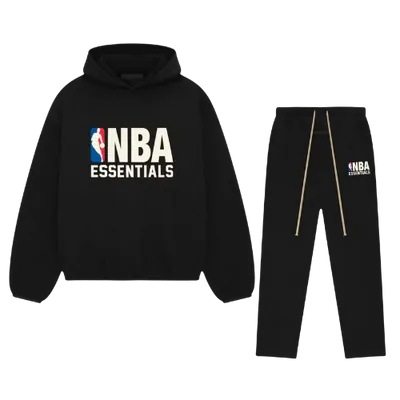 Fear of God Essentials NBA Black White Full set