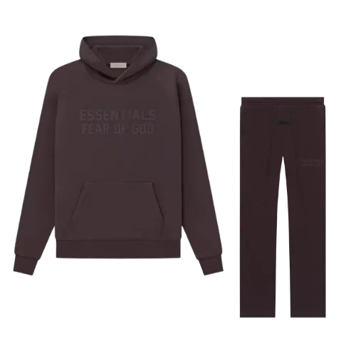 Fear of God Essentials Plum Full Set