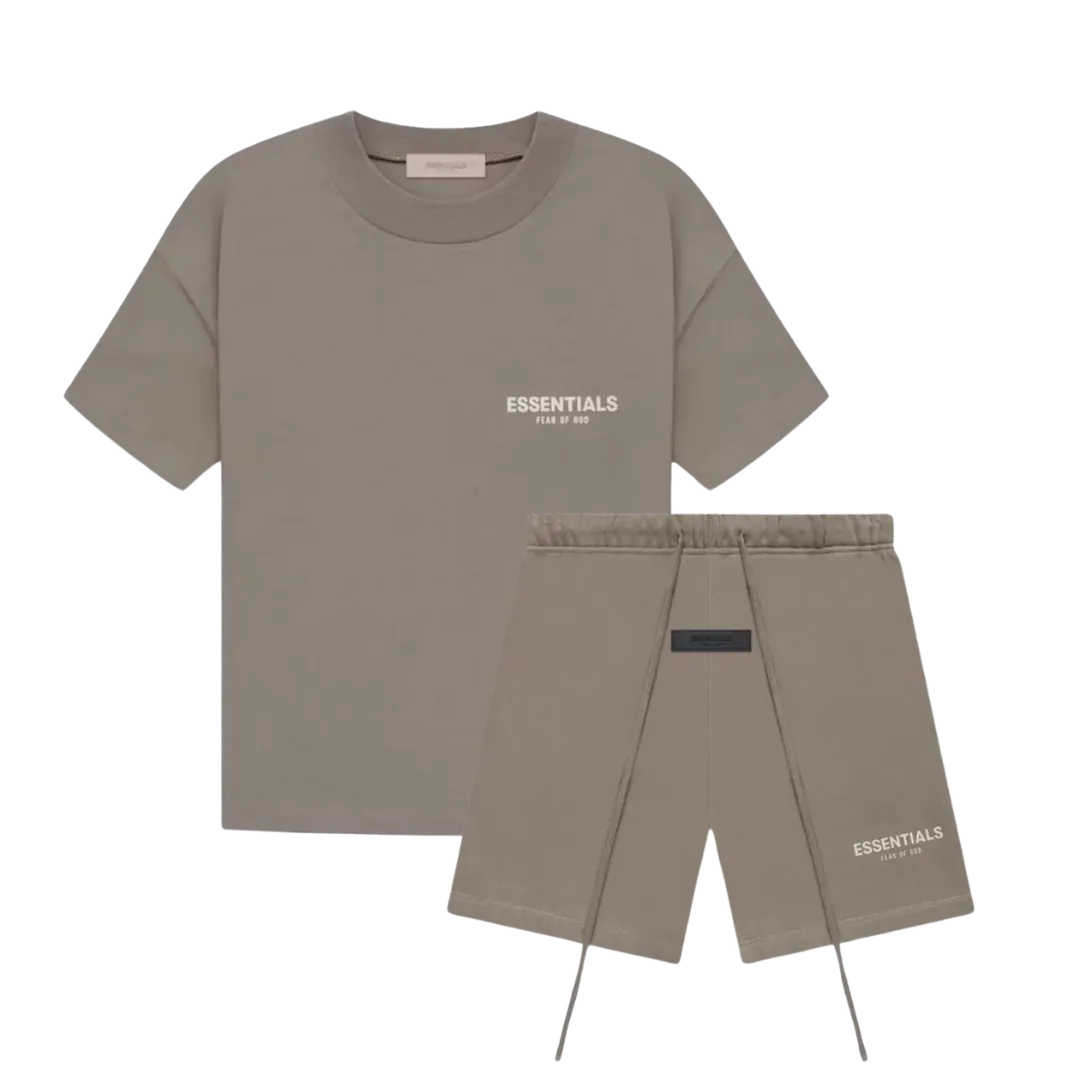 Fear of God Essentials Desert Taupe Summer set