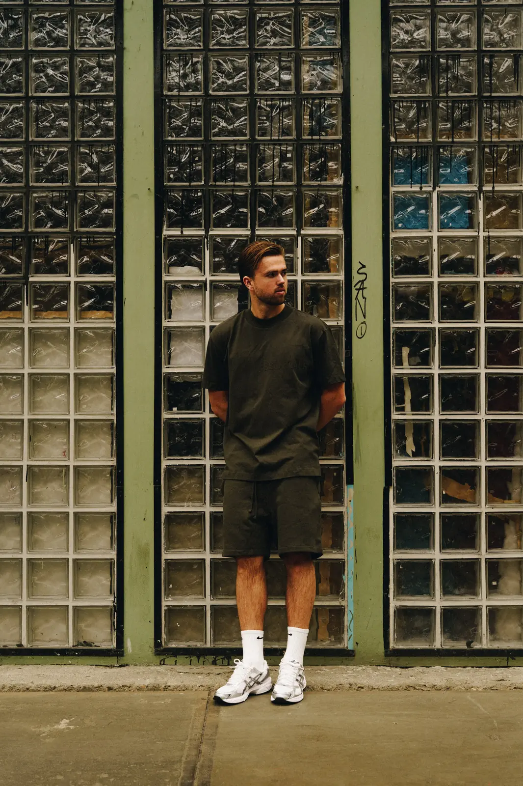 Fear of God Essentials Off Black Summer Set