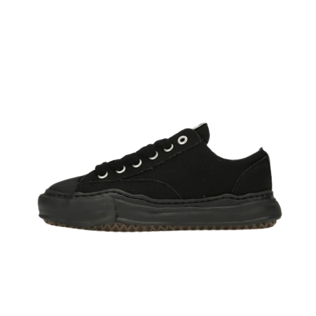 Maison Mihara Yasuhiro Peterson OG Sole Canvas Low Black Black