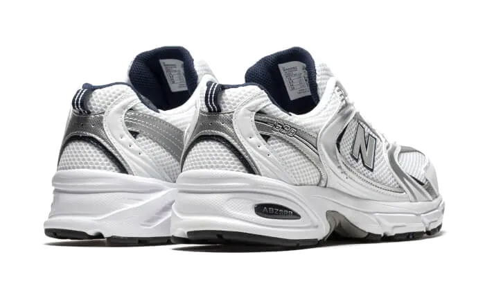 New Balance 530 White Grey Navy
