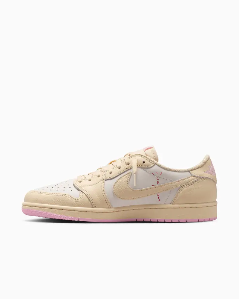 Nike Air Jordan 1 Retro Low OG SP Travis Scott Shy Pink