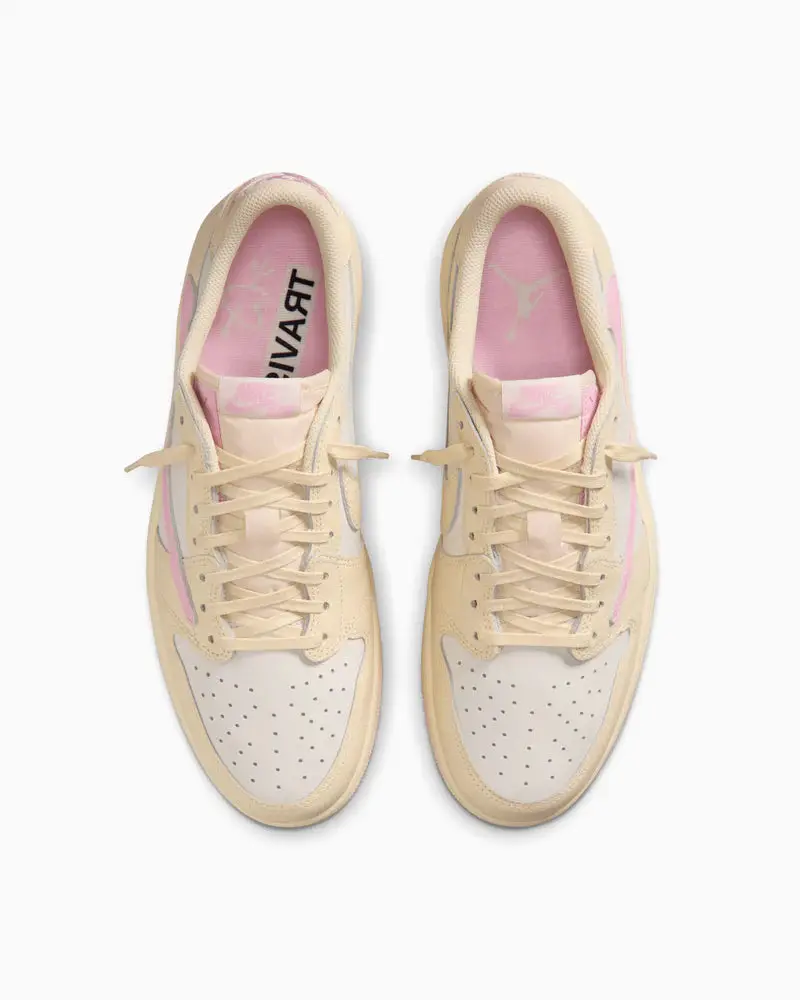 Nike Air Jordan 1 Retro Low OG SP Travis Scott Shy Pink