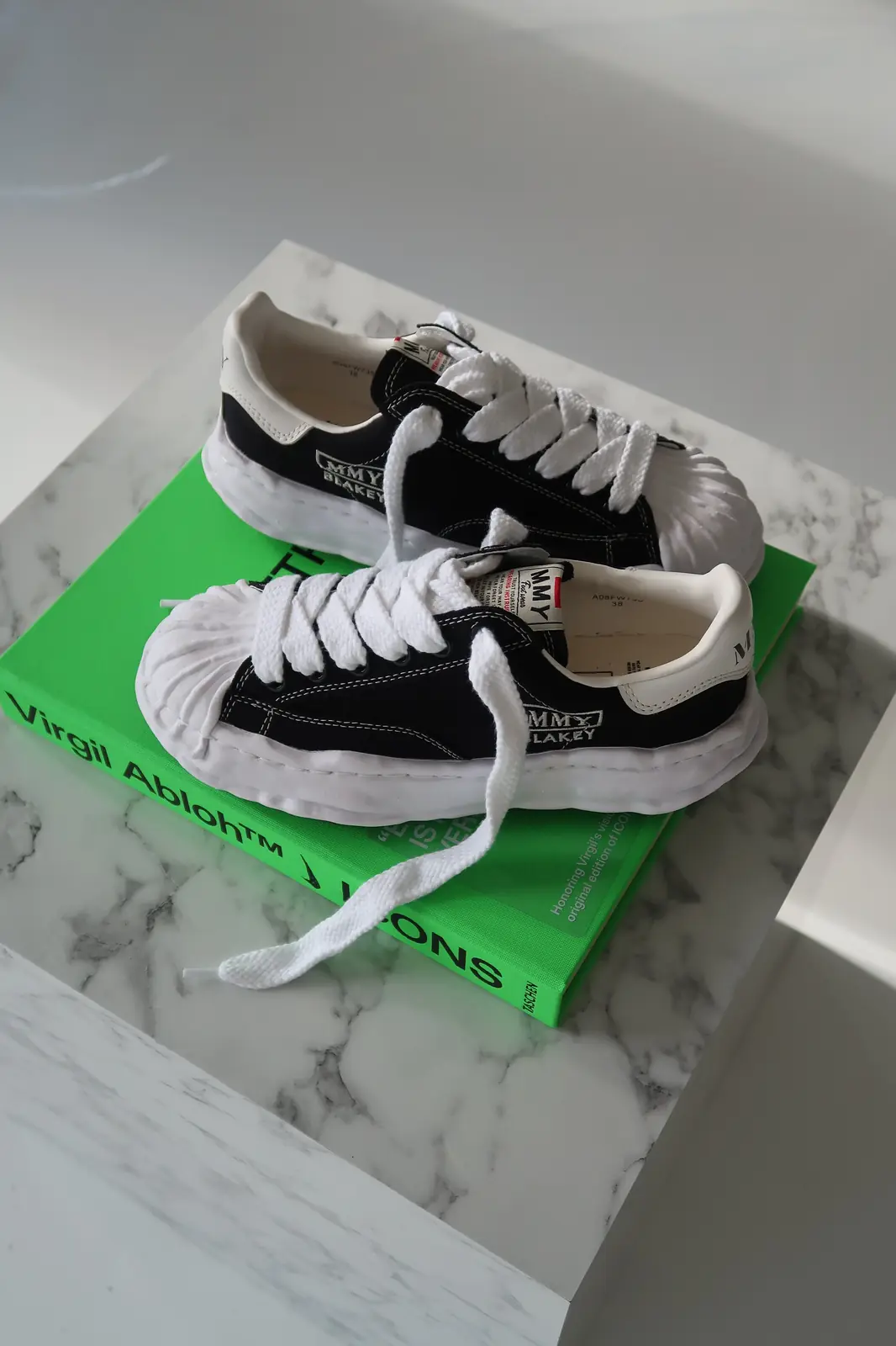 Maison Mihara Yasuhiro Blakey OG Sole Canvas Low Black