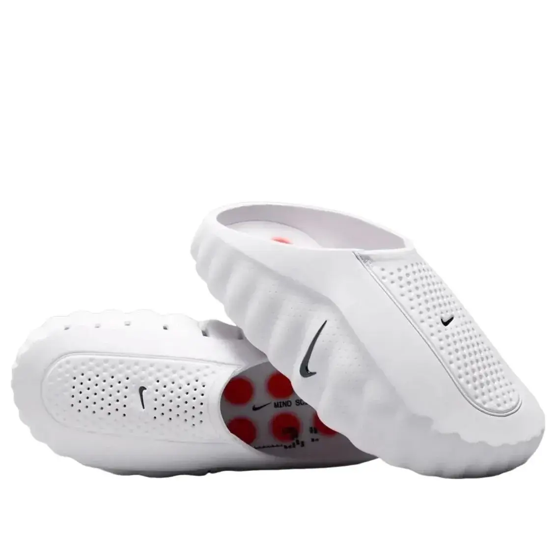 Nike Mind 001 Slide White Speed Red