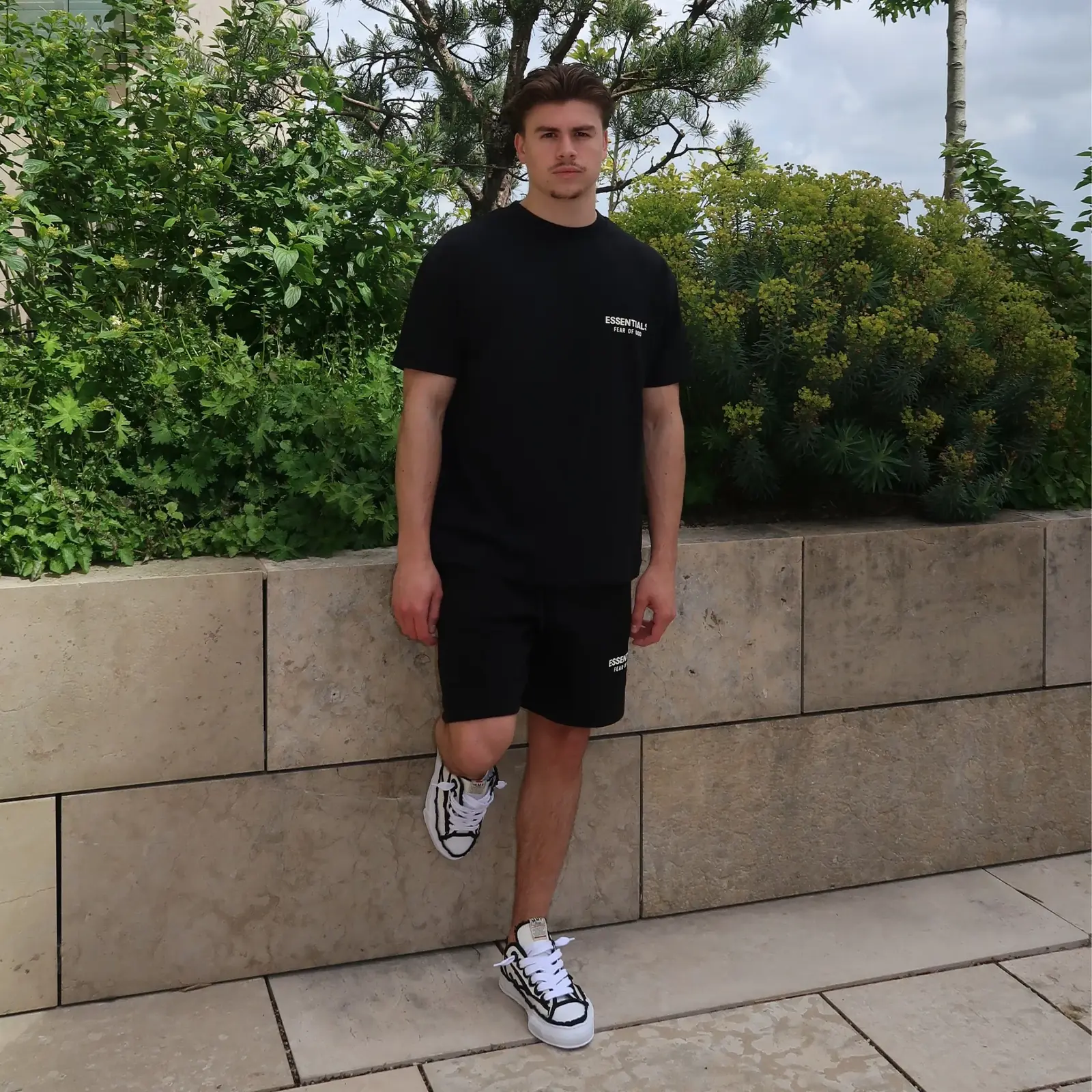 Fear of God Essentials SS25 Jet Black Summer Set